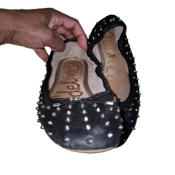 Sam Elderman Leather Flats - Picture 2 of 3